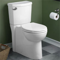 American Standard 2988.101 Cadet 3 Two Piece Round Toilet