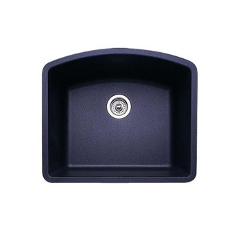 Blanco 440174 Diamond Single Bowl Silgranit II Undermount Kitchen Sink - Anthracite