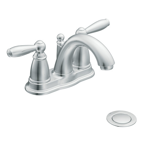 Moen 6610 Brantford Two Handle Centerset Lavatory Faucet Chrome