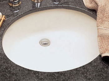 American Standard 0496.221.020 Ovalyn Undercounter Sink - White