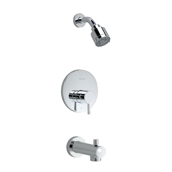 American Standard T064.502.295 'One' Bath/Shower Trim Kit - Satin Nickel (Pictured in Chrome)