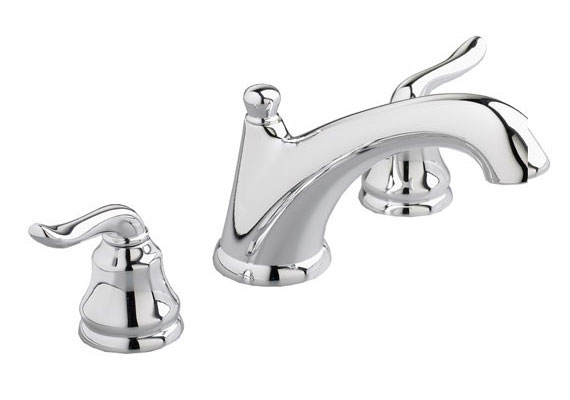 American Standard T508.900.295 Princeton Deck-Mount Tub Filler Trim Kit Only - Satin Nickel  (Pictured in Chrome)