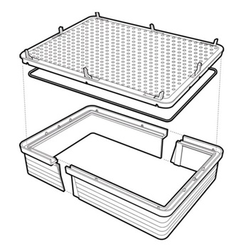 Canplas 3935AX6 35-50 GPM GI 6in Extension Riser Kit