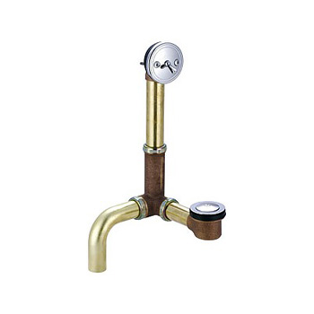 Central Brass 1675-S Multitub Pop-Up Drain - Chrome