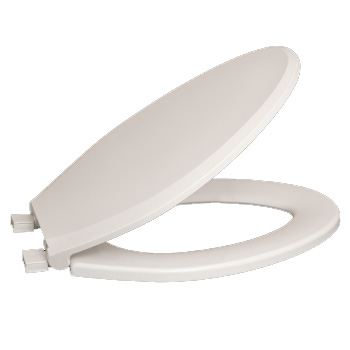 Centoco 3800SC Deluxe Residential Safety-Slow Close Toilet Seat - White