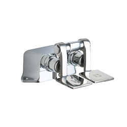 Chicago Faucets 625-SLOABCP Commercial Pedal Valves - Chrome