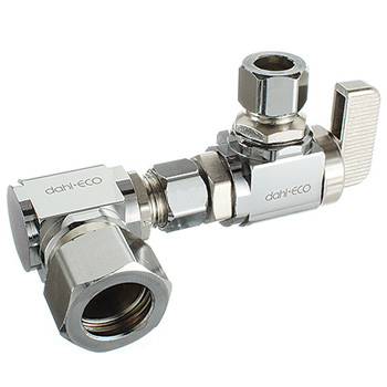 Dahl Mini-Ball Valves E33-2386-A Skirted Toto Toilet Kit