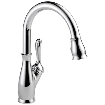 Delta 9178-DST Leland Single Handle Pull-Down Kitchen Faucet - Chrome