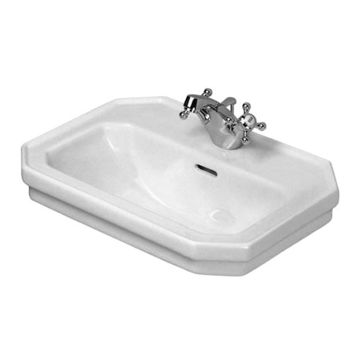 Duravit 0785500000 1930 Series Handrinse Basin with Overflow - White