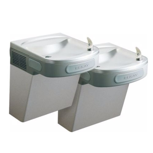 Elkay EZSTL8LC ADA Barrier Free Wall Mount Water Cooler - Light Gray