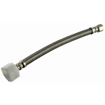 Fluidmaster PRO1F20 Braided Faucet Supply Line - Stainless Steel