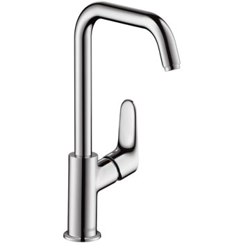 Hansgrohe 31609001 Focus 240 Tall Single Hole Lavatory Faucet - Chrome