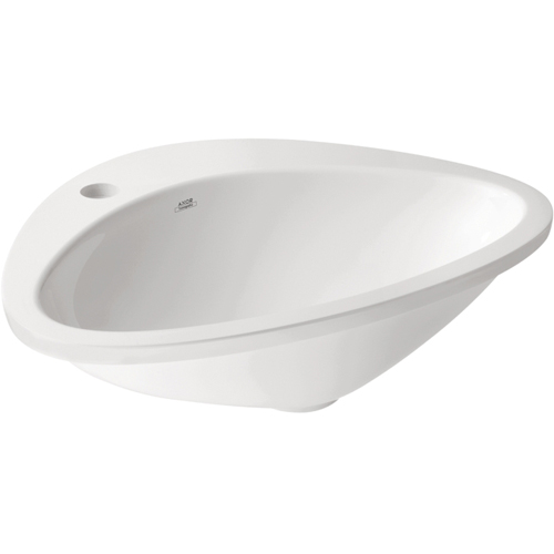 Hansgrohe 42310000 Axor Massaud 1-Hole Drop-In Sink - Alpine White