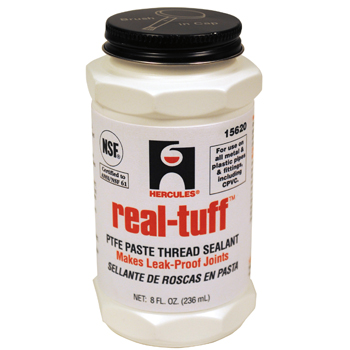 Oatey Hercules 15620 1/2 Pint Real Tuff Thread Sealant, Screw Cap with Brush