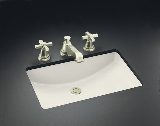 Kohler K-2215-96 Ladena Undercounter Lavatory Sink - Biscuit