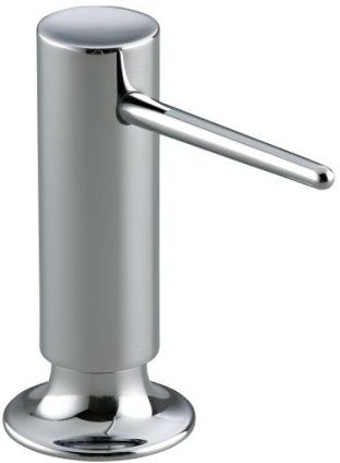 Kohler K-1995-BN Soap/Lotion Dispenser - Brushed Nickel (Pictured in Chrome)