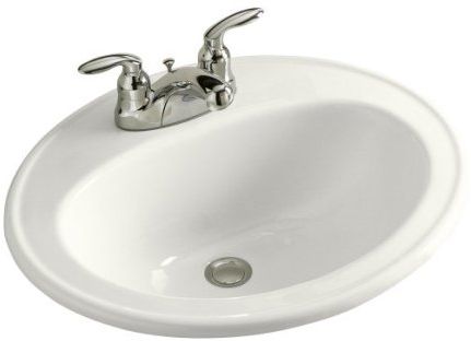 Kohler K-2196-4-7 Pennington Self-Rimming Lavatory With 4