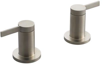 Kohler K-T955-4-BN Stillness Bath, Deck or Wall-Mount High-Glow Bath Valve Trim - Burshed Nickel (Handles Only)