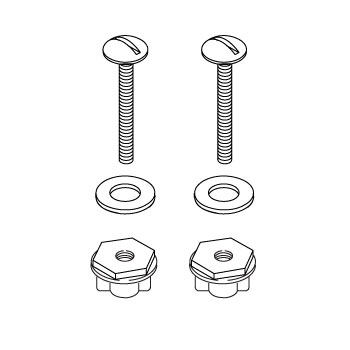 Kohler 1054649 Hardware Pack Seat