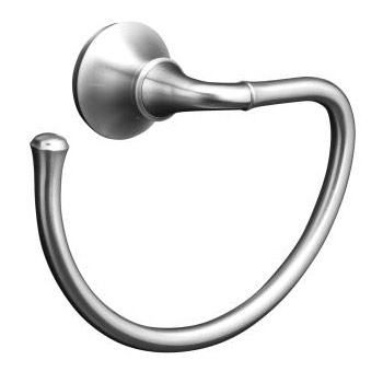 Kohler K-11277-G Forte Traditional Towel Ring - Brushed Chrome