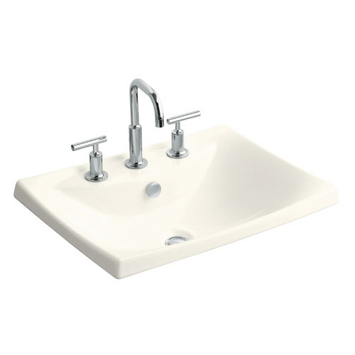 Kohler K-19029-8-96 Escale Self-Rimming L avatory With 8