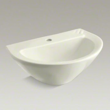 Kohler K-2176-1-96 Parigi Pedestal Top With Single Faucet Hole - Biscuit