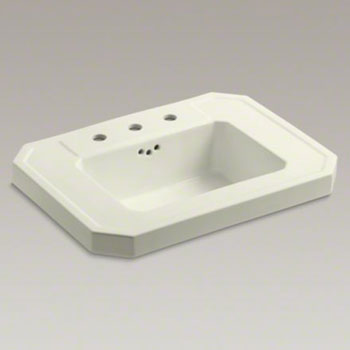 Kohler K-2323-8-96 Kathryn Pedestal Lavatory Basin with 8