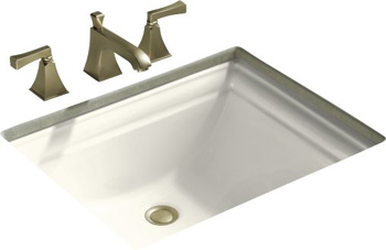 Kohler K-2339-96 Memoirs Undercounter Lavatory Sink - Biscuit