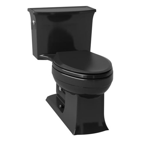 Kohler K-3639-7 Archer Class Five(R) Elongated One-Piece Toilet - Black