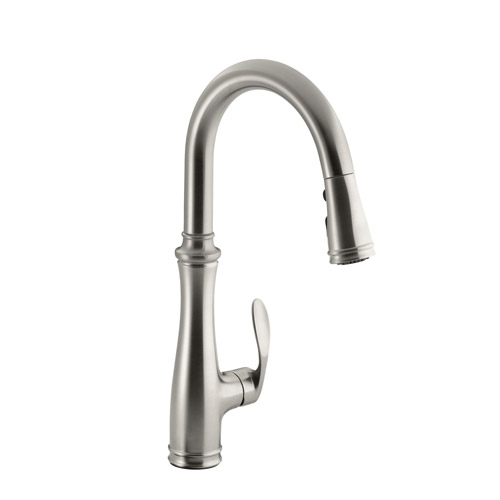 Kohler K-560-VS Bellera Pull Down Kitchen Faucet - Stainless Steel