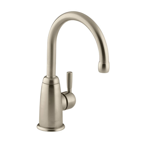 Kohler K-6665-BV Wellspring Contemporary Beverage Faucet - Brushed Bronze