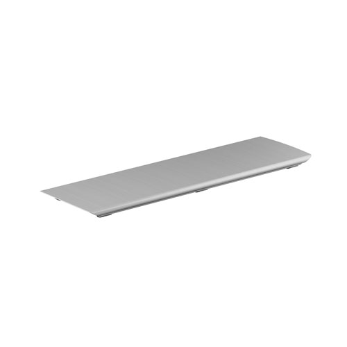 Kohler K-9156-NX Bellwether Aluminum Drain Cover for 60 in x 32 in Shower Base - Brushed Nickel