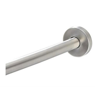 Kohler K-9351-BS Expanse Contemporary Design Curved Shower Rod - Brushed Stainless