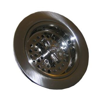 Lasco 30053SN Spin Type Basket Strainer - Satin Nickel