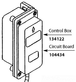 Moen 104434 Commercial Electronic PCB Module - Chrome