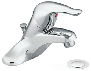 Moen L64625 Chateau Single Handle Centerset Lavatory Faucet with 50/50 Drain - Chrome