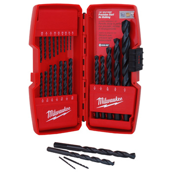 Milwaukee Tools 48-89-2801 MWP48-89-2801 Thunderbolt Black Oxide Drill Bit Set (21 PC)