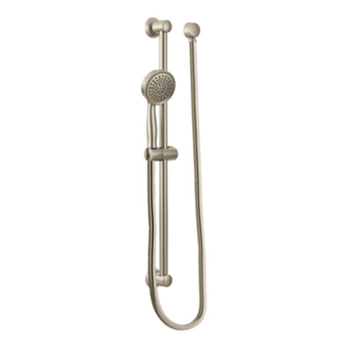 Moen 3668EPBN Single Function Handshower with Slide Bar - Brushed Nickel