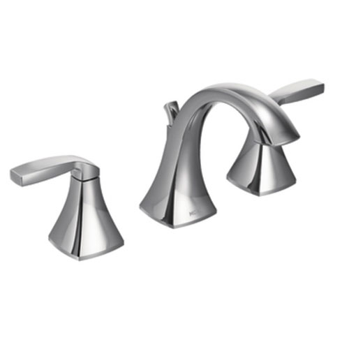 Moen T6905 Voss Two Handle High Arc Widespread Lavatory Faucet Trim - Chrome