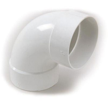 Mueller 3 inch  PVC DWV 1/4 Bend HXH