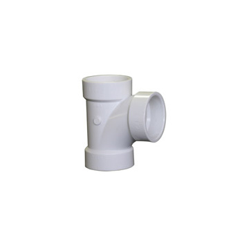 Mueller 4 in PVC DWV Sanitary Tee H X H X H