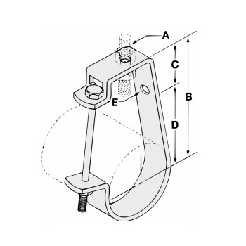 PHD 970-4 Adjustable J-Hanger - Pre Galvanized