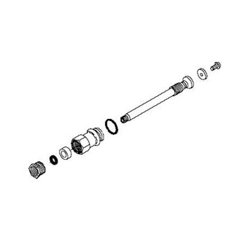 Pfister 910-374 Contempra Shower Stem with Bonnet