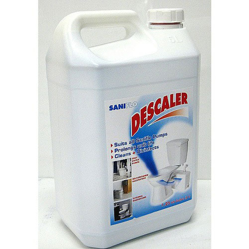 Saniflo 052 Descaler 1.2 Gallon Bottle - White