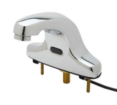 T&S Brass 5EF-2D-DS Electronic 4 Ft. Lavatory Faucet - Chrome