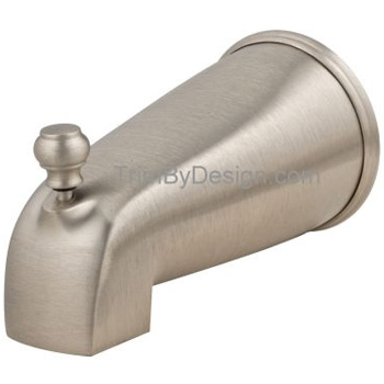 Trim By Design TBD261.56BX Nose Diverter Tub Spout - Matte Black (Pictrued in Brushed Nickel)