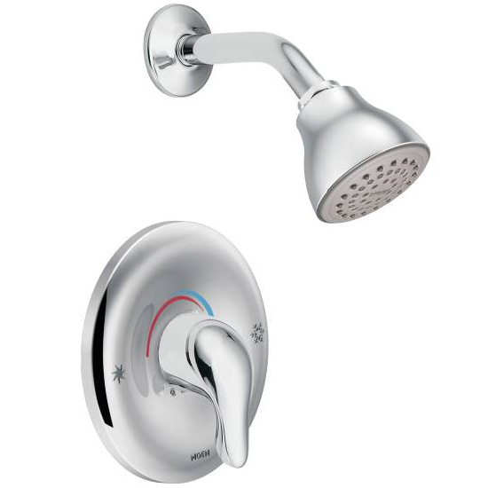 Moen TL182 Chateau Posi-Temp(R) Single Handle Shower Trim - Chrome