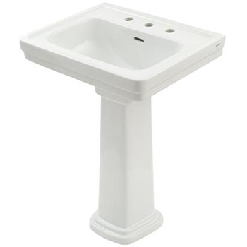 TOTO LPT532.8N#01 Promenade Pedestal Lavatory with 8