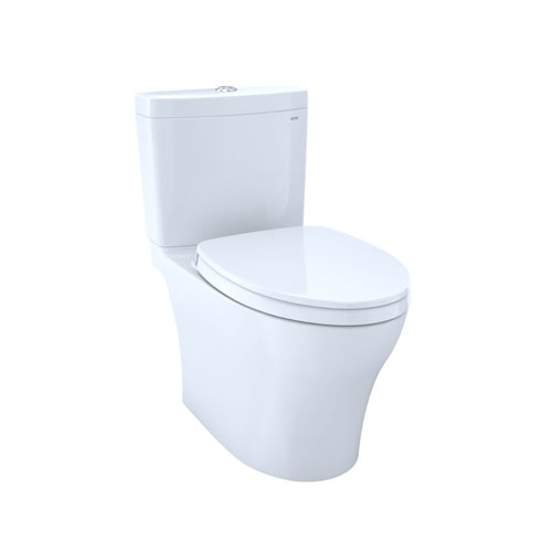 Toto CST446CEMG#01 Aquia IV Close Coupled Toilet - Cotton White