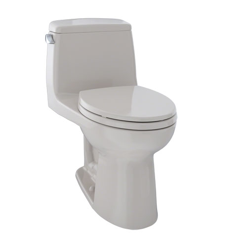 Toto MS854114SL#12 UltraMax One-Piece Elongated 1.6 GPF ADA Compliant Toilet - Sedona Beige